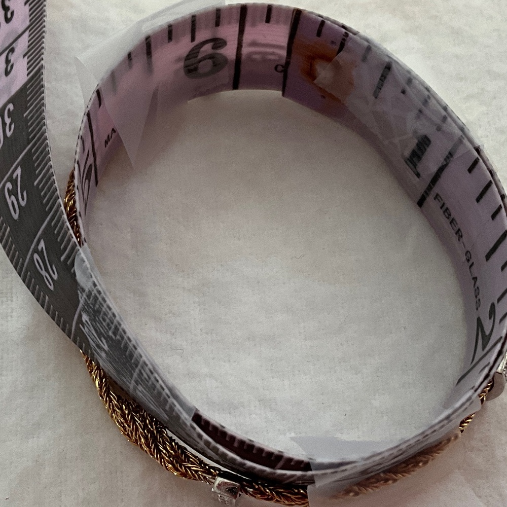 TIFFANY & CO. Vintage 18k Gold & Diamond Rope Bracelet - Picture 9 of 13